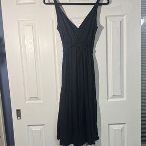 Banana Republic Black Backless Dress